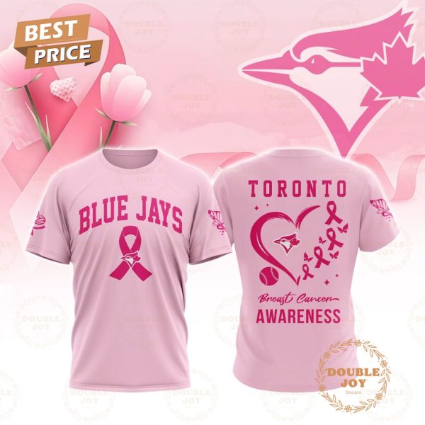 Toronto Blue Jays MLB Breast Cancer Awareness Special Pink Design T-Shirt, Hoodie