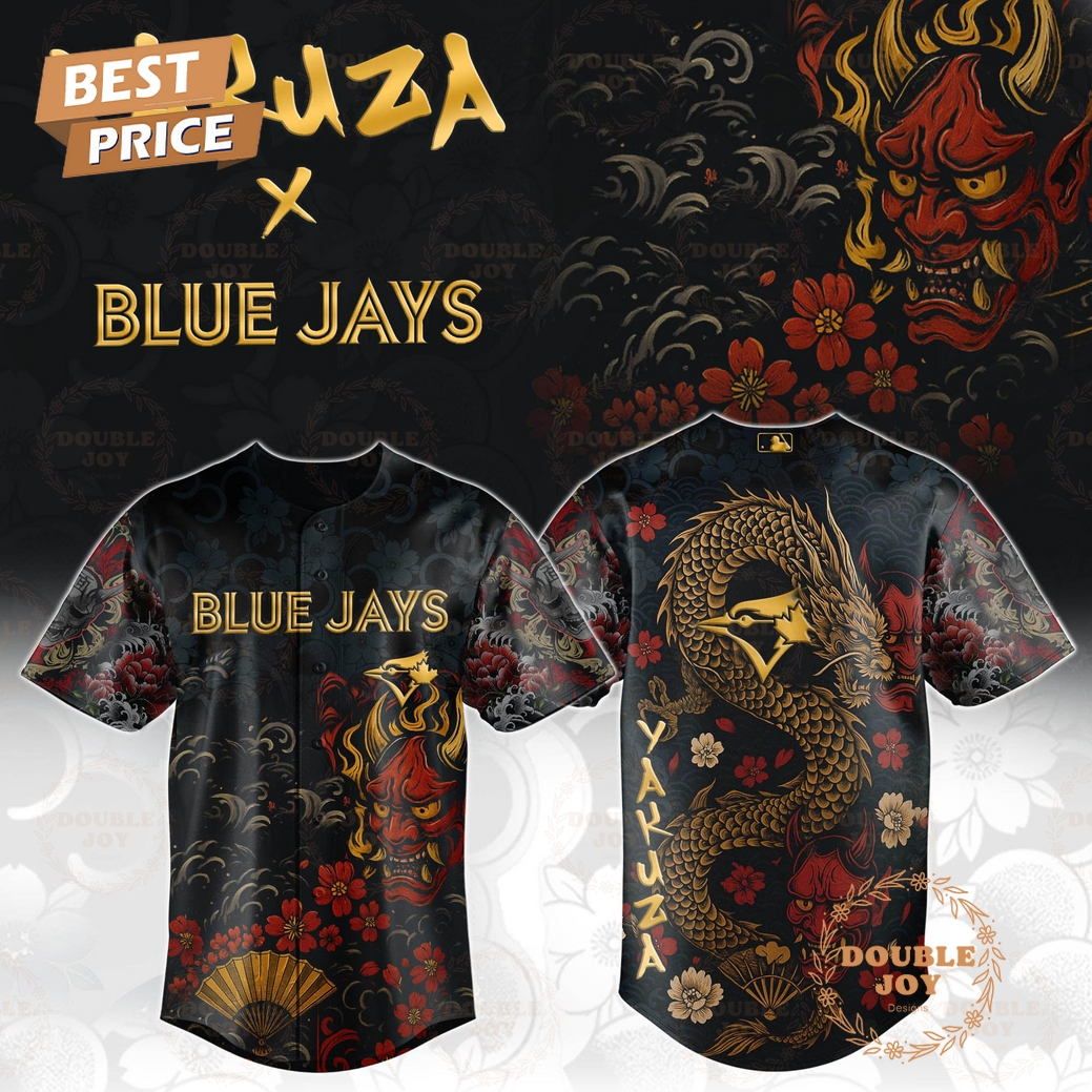 Toronto Blue Jays Yakuza Dragon Oni 2025 Limited Edition Baseball Jersey Toronto Blue Jays Yakuza Dragon Oni 2025 Limited Edition Baseball Jersey