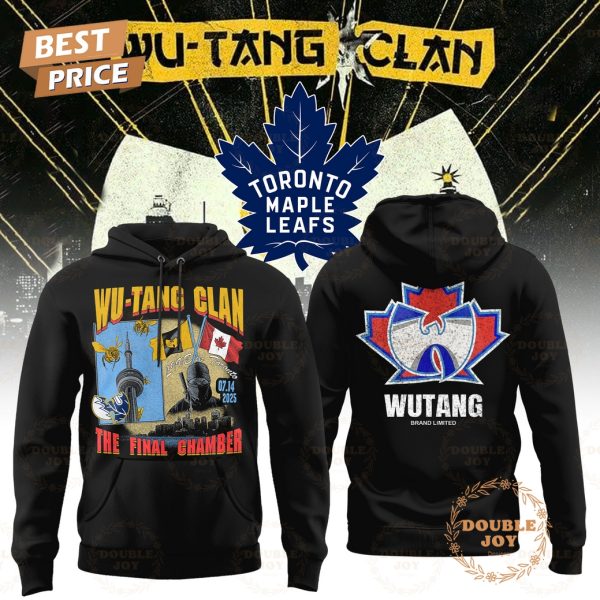 Toronto Maple Leafs x Wu-Tang Clan 2025 Limited Edition Hoodie