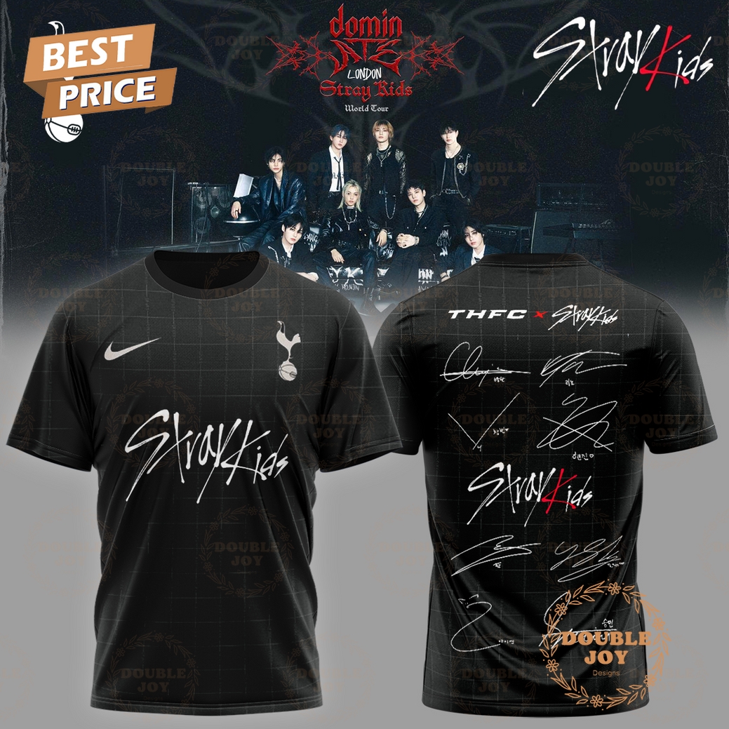 Tottenham Hotspur FC 2025 Stray Kids World Tour Special Edition T-Shirt, Hoodie Tottenham Hotspur FC 2025 Stray Kids World Tour Special Edition T-Shirt, Hoodie
