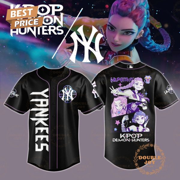 New York Yankees K-Pop Demon Hunters 2025 Limited Edition Baseball Jersey