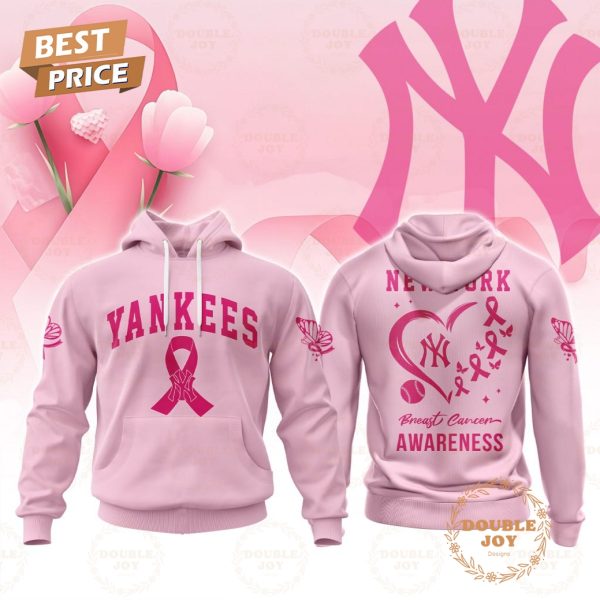 New York Yankees MLB Breast Cancer Awareness Special Pink Design T-Shirt, Hoodie