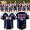 USA Softball Team 2025 Limited Edition Baseball Jersey – Red