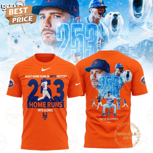New York Mets x Pete Alonso Home Run King 253 Limited Editions T-Shirt, Hoodie