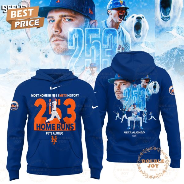 New York Mets x Pete Alonso Home Run King 253 Limited Editions T-Shirt, Hoodie