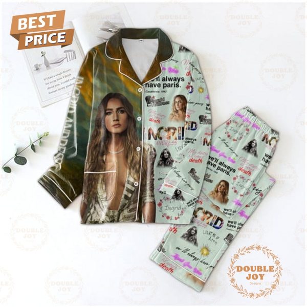 Ingrid Andress Button Down Pajamas