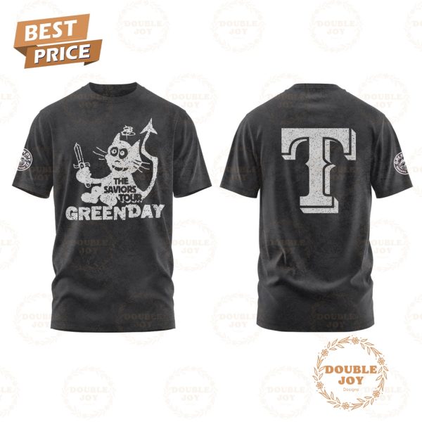 Texas Rangers x Green Day The Saviors Tour 2025 T-Shirt, Hoodie