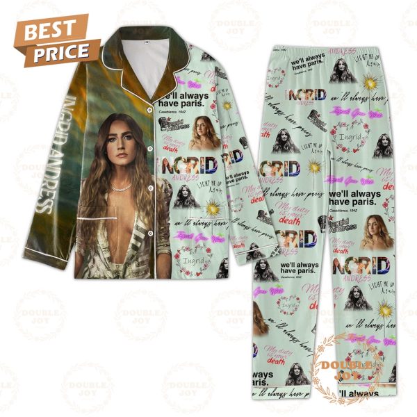 Ingrid Andress Button Down Pajamas