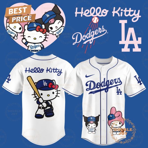 Los Angeles Dodgers x Hello Kitty Special Edition 2025 Baseball Jersey