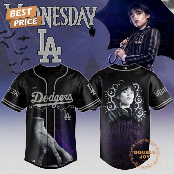 Los Angeles Dodgers x Wednesday Born Uncontrollable Limited Edition Baseball Jersey