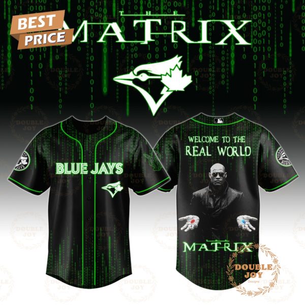 Toronto Blue Jays x Matrix “Welcome To The Real World” 2025 Special Edition Baseball Jersey