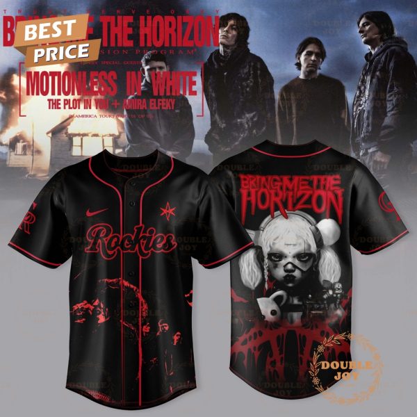 Colorado Rockies x Bring Me the Horizon Tour 2025 USA Ascension Program Baseball Jersey