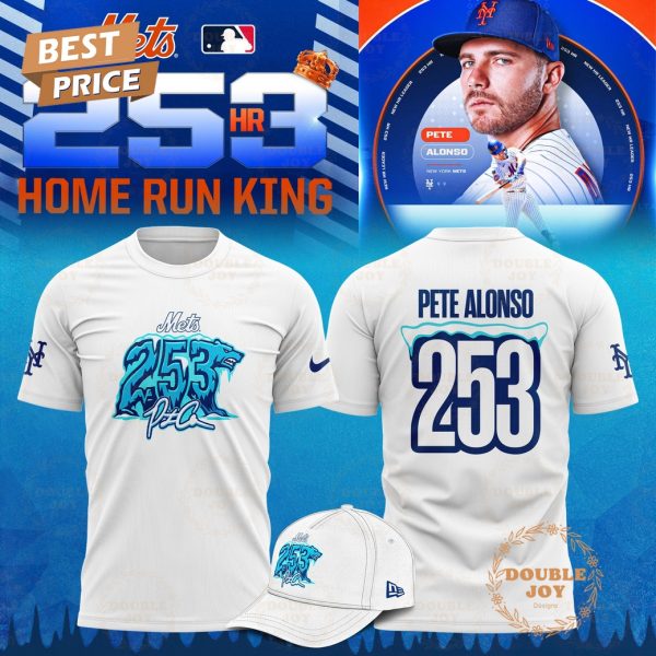 New York Mets x Pete Alonso Home Run King 253 Limited Editions Hoodie