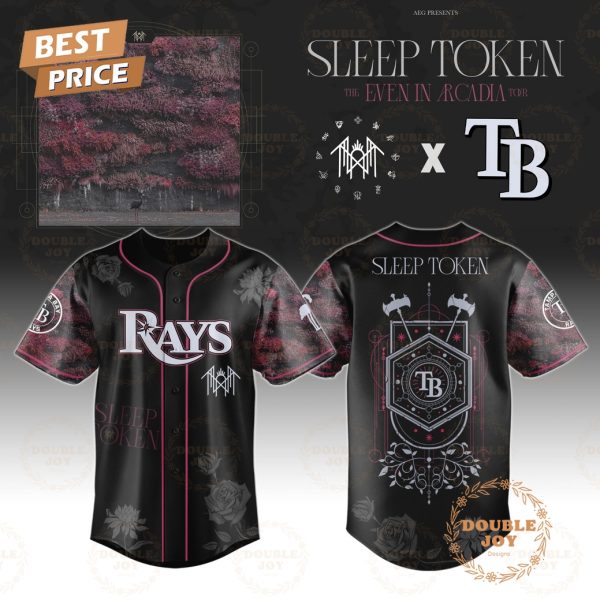 Tampa Bay Rays x Sleep Token Tour 2025 Even in Arcadia Limited Edition Baseball Jersey
