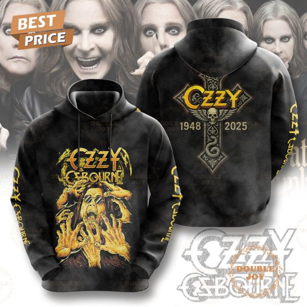 Ozzy Osbourne x Black Sabbath 1948-2025 Limited Edition T-Shirt, Hoodie