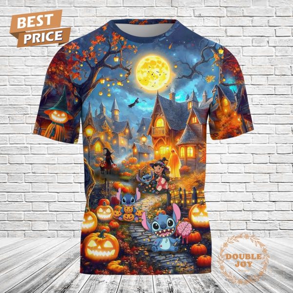 Stitch And Lilo Special Halloween Edition T-Shirt, Hoodie