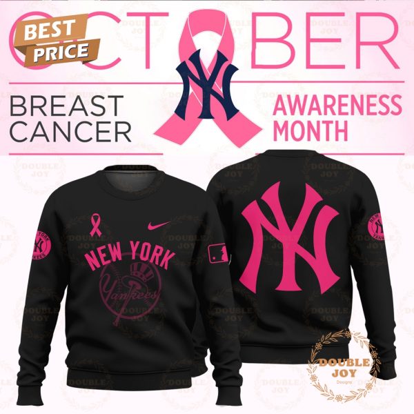 New York Yankees x Breast Cancer Awareness Month Hoodie