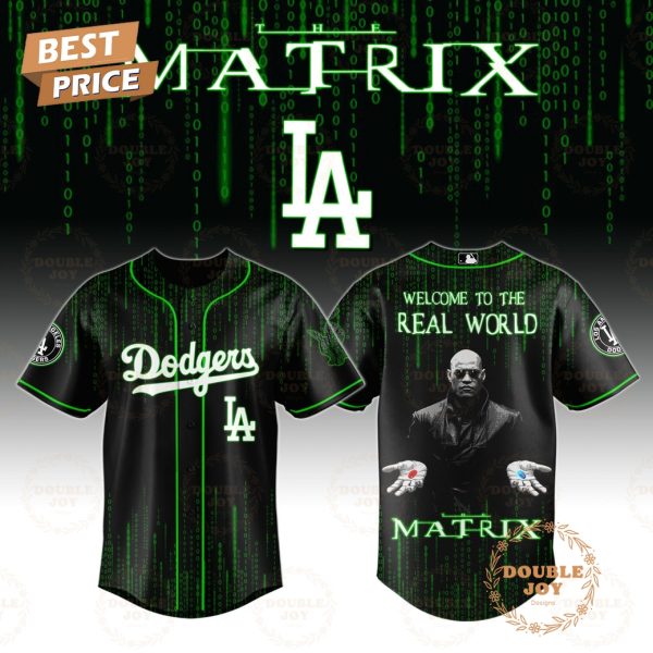 Los Angeles Dodgers x Matrix “Welcome To The Real World” 2025 Special Edition Baseball Jersey