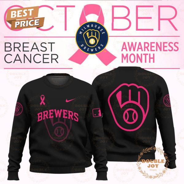 Milwaukee Brewers x Breast Cancer Awareness Month Hoodie