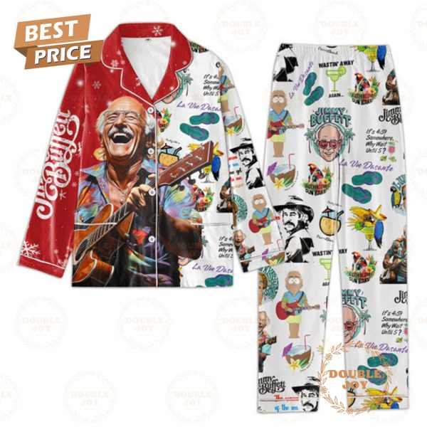 Jimmy Buffett Button Down Pajamas
