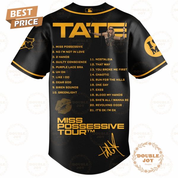 Toronto Blue Jays x Tate McRae Tour Miss Possessive 2025 Baseball Jersey