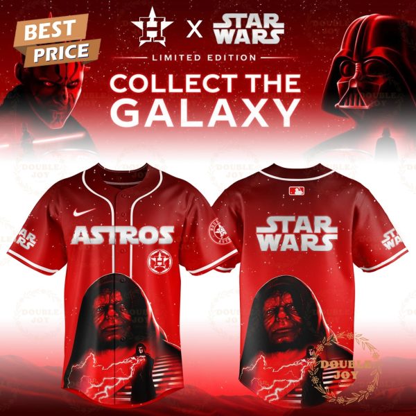 Houston Astros x Star Wars Emperor Palpatine Limited Editions 2025 Baseball Jersey