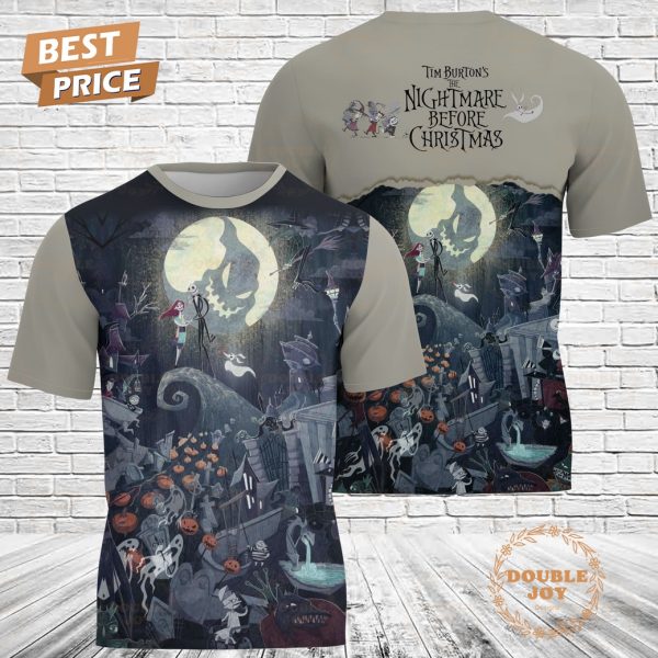 Tim Burton The Nightmare Before Christmas Halloween Limited Edition T-Shirt, Hoodie