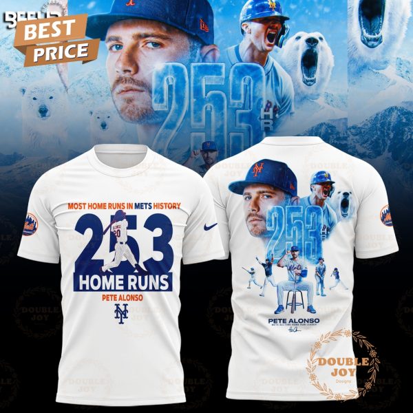 New York Mets x Pete Alonso Home Run King 253 Limited Editions T-Shirt, Hoodie