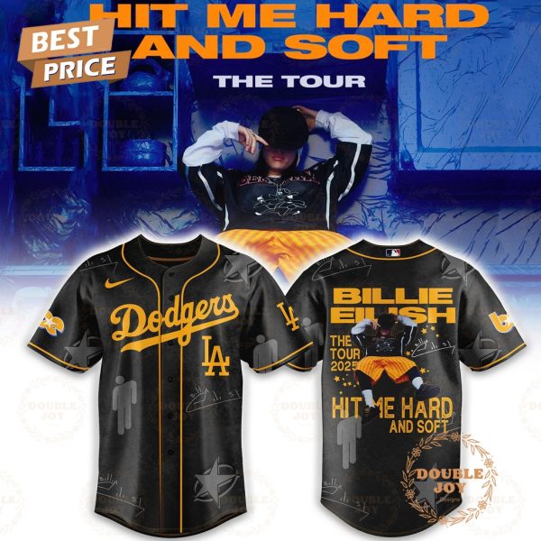 Los Angeles Dodgers x Billie Eilish Hit Me Hard and Soft Special Edition V2 Baseball Jersey