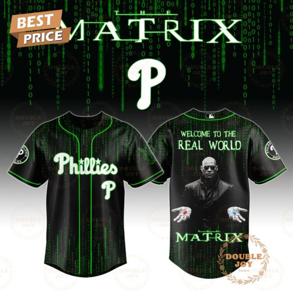 Philadelphia Phillies x Matrix “Welcome To The Real World” 2025 Special Edition Baseball Jersey