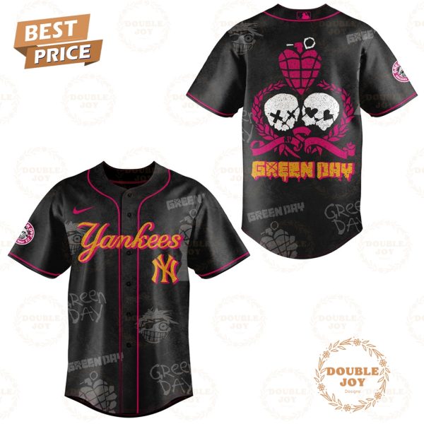 New York Yankees x Green Day The Saviors Tour 2025 Limited Edition Baseball Jersey