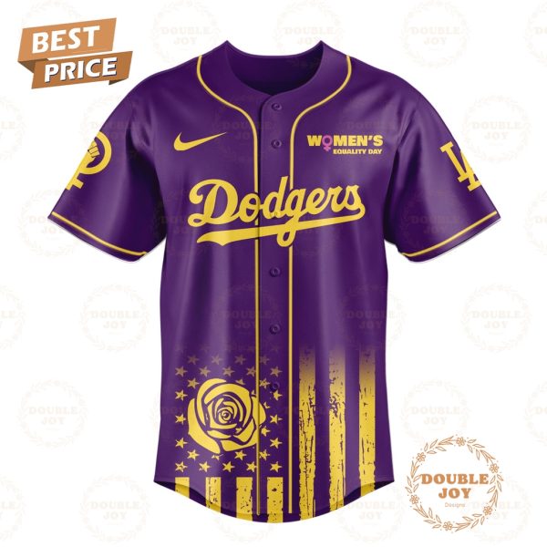 Los Angeles Dodgers x Women’s Equality Day 2025 Special Edition Baseball Jersey