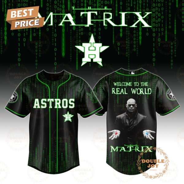 Houston Astros x Matrix “Welcome To The Real World” 2025 Special Edition Baseball Jersey