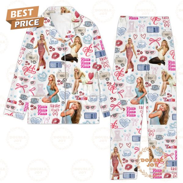Sabrina Carpenter Button Down Pajamas