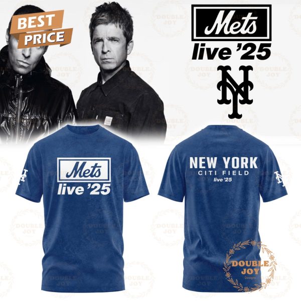 Oasis Rock Band Live 25′ x New York Mets Blue Special Edition Hoodie