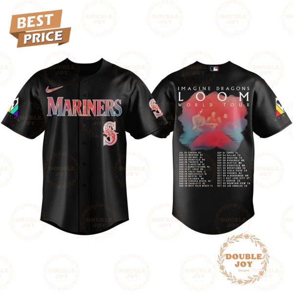 Seattle Mariners x Imagine Dragons Tour 2025 LOOM Baseball Jersey
