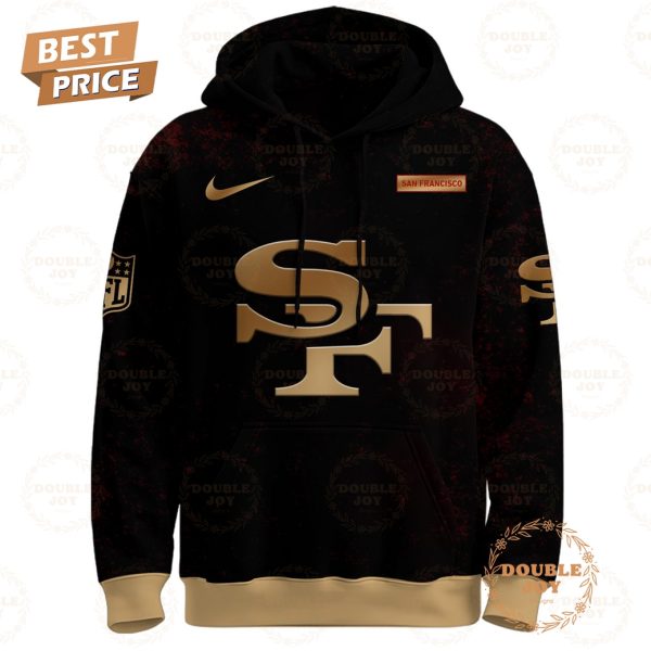 San Francisco 49ers The Rivalry Custom Name Black Hoodie