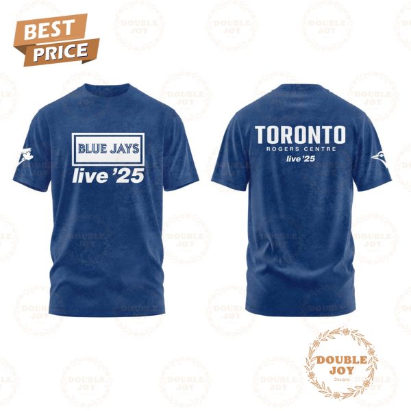 Oasis Rock Band Live 25′ x Toronto Blue Jays Special Edition Blue Hoodie