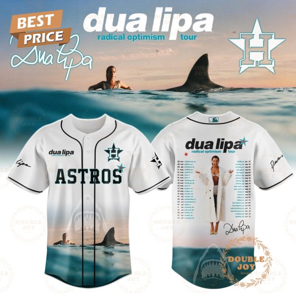 Houston Astros x Dua Lipa Radical Optimism Tour Special Edition 2025 Baseball Jersey