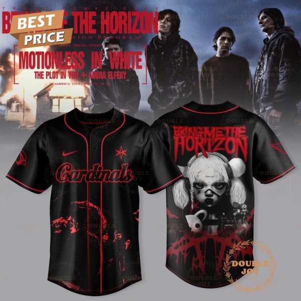 Arizona Cardinals x Bring Me the Horizon Tour 2025 USA Ascension Program Baseball Jersey