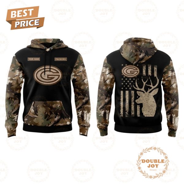 Green Bay Packers x Deer Hunter Custom Name Special Edition Hoodie