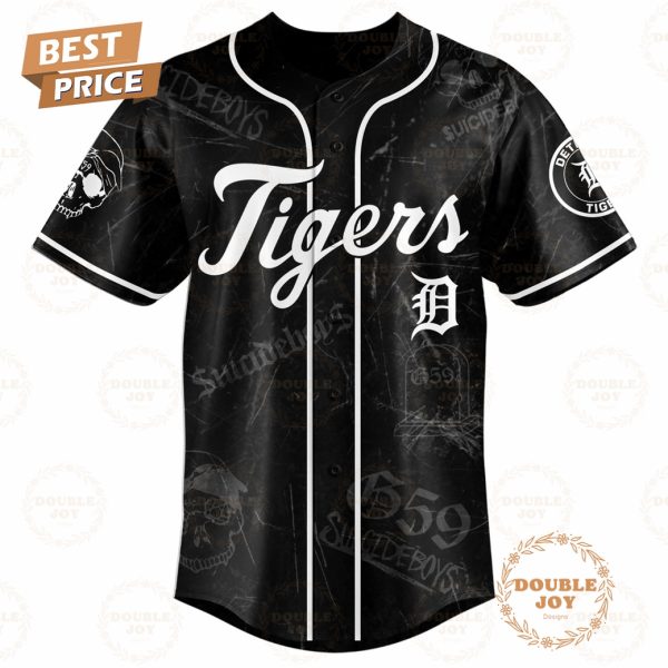 Detroit Tigers x Suicideboys Grey Day Tour Limited Edition 2025 Baseball Jersey