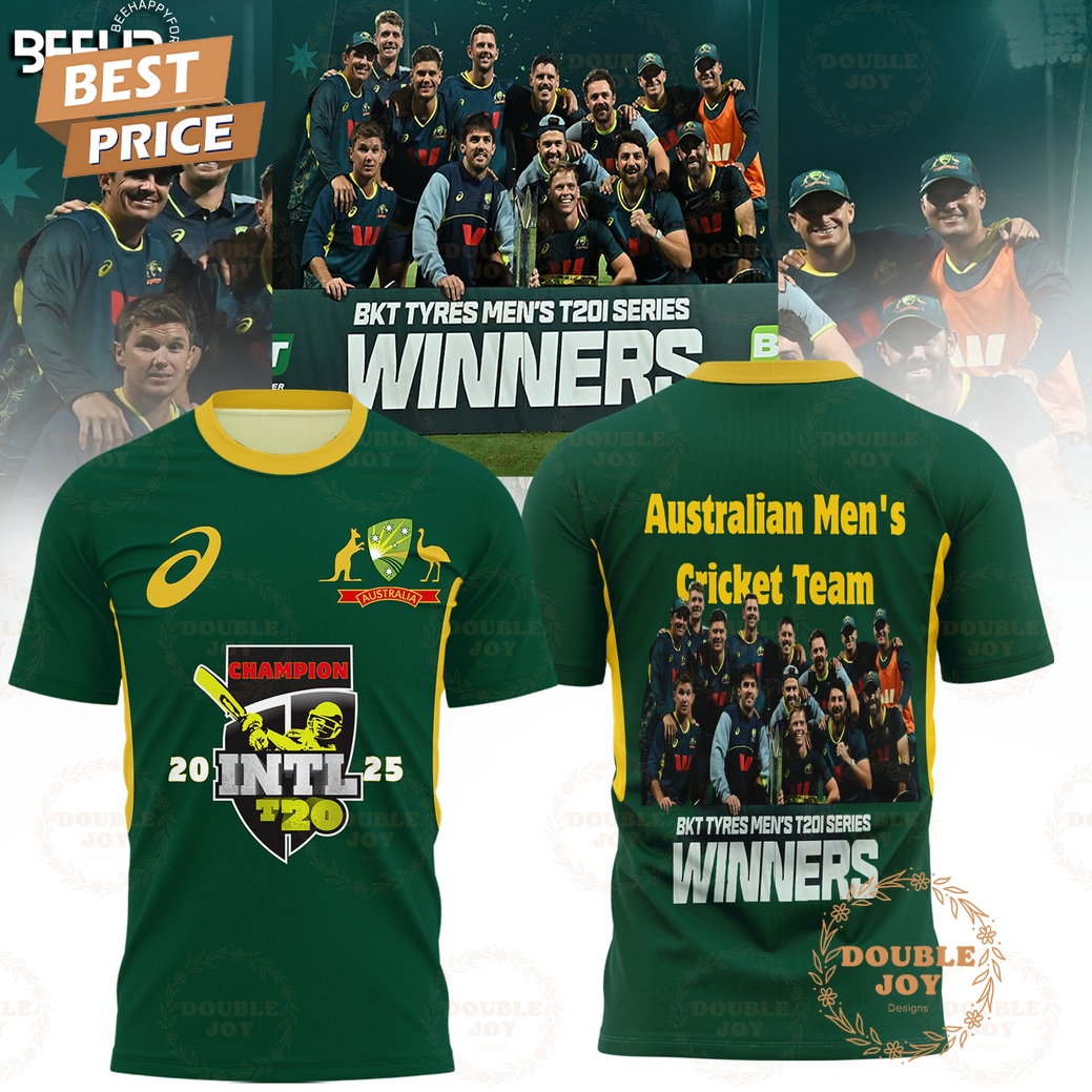 Australian Men's Cricket Team Winner T20 Series Special Edition T-Shirt, Hoodie Australian Men's Cricket Team Winner T20 Series Special Edition T-Shirt, Hoodie