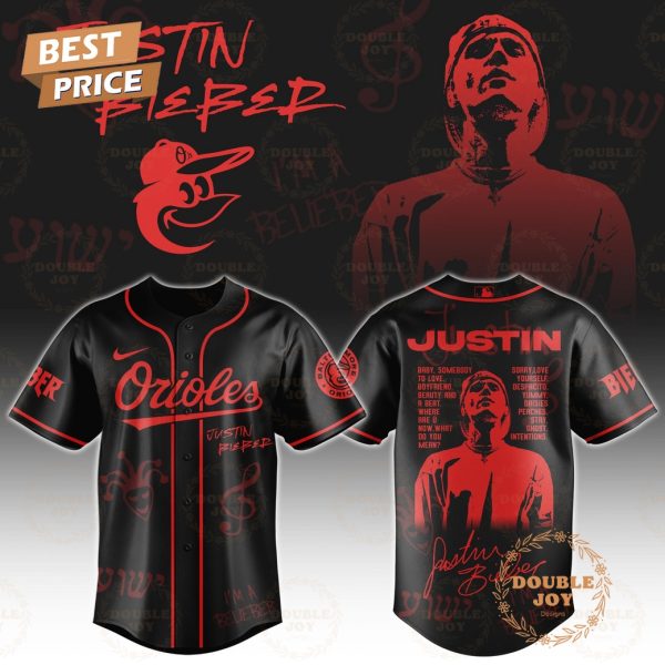 Baltimore Orioles x Justin Bieber Limited Edition Baseball Jersey