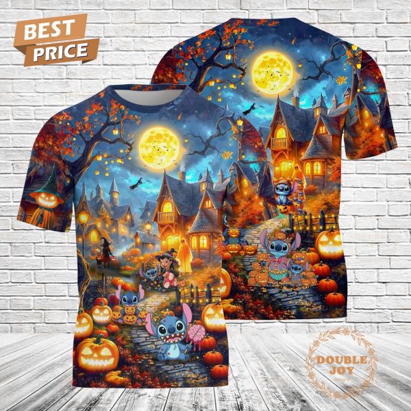 Stitch And Lilo Special Halloween Edition T-Shirt, Hoodie