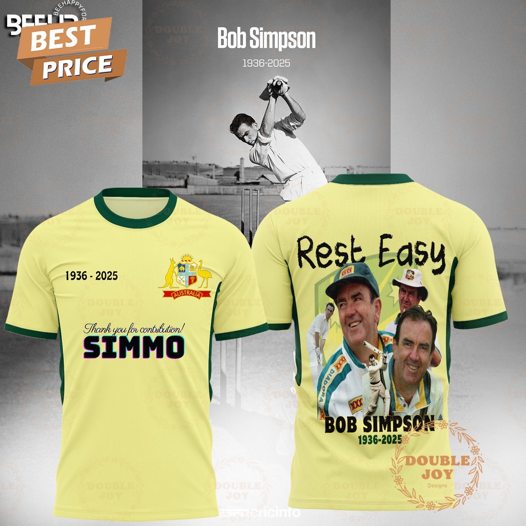 Bob Simpson 1936-2025 Rest Easy Special Edition T-Shirt, Hoodie Bob Simpson 1936-2025 Rest Easy Special Edition T-Shirt, Hoodie
