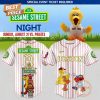 Boston Red Sox x 123 Sesame Street Night Special Edition Blue Baseball Jersey