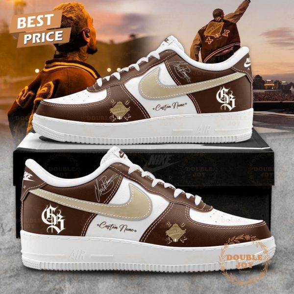 Chris Brown Breezy Bowl XX Custom Name Special Edition Air Force 1 Sneakers
