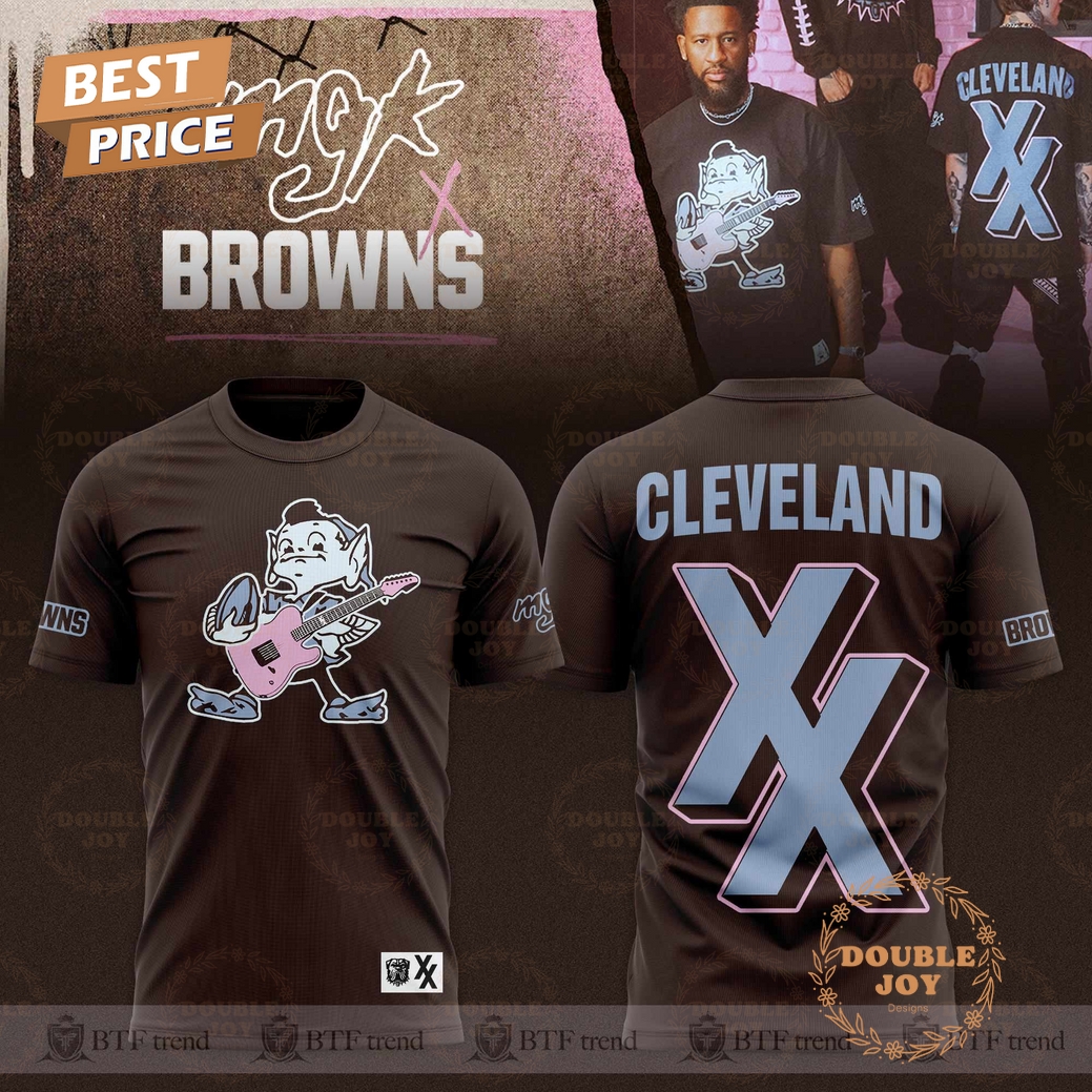 Cleveland Browns x MGK Limited Editions Black T-Shirt, Hoodie Cleveland Browns x MGK Limited Editions Black T-Shirt, Hoodie