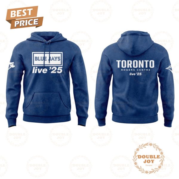Oasis Rock Band Live 25′ x Toronto Blue Jays Special Edition Blue Hoodie